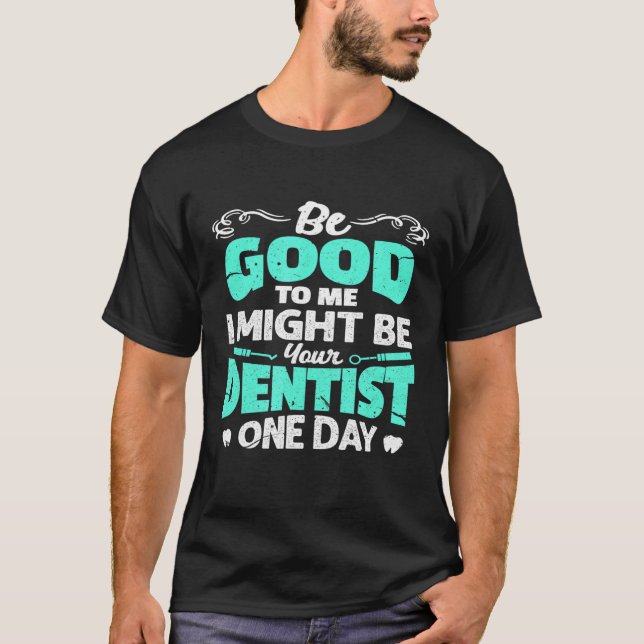 Künftiger Zahnarzt T-Shirt (Vorderseite)