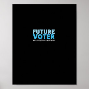 Künftiges Shirt der Wähler widersetzt politische H Poster
