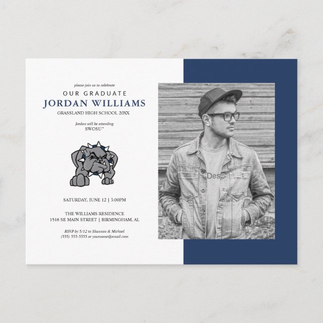 Künftiges SWOSU-Graduat Ankündigungspostkarte (Vorderseite)