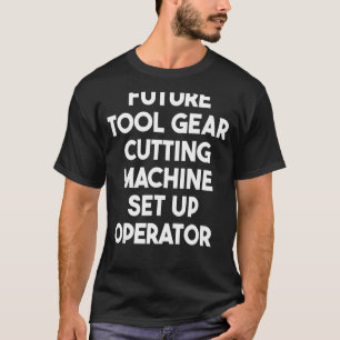 Künftiges Werkzeuggetriebe zum Schneiden des Set d T-Shirt