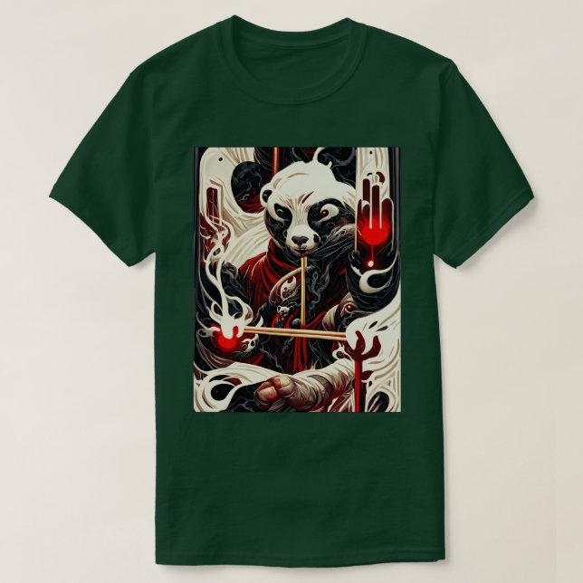 Kunfu-Meister T-Shirt (Design vorne)