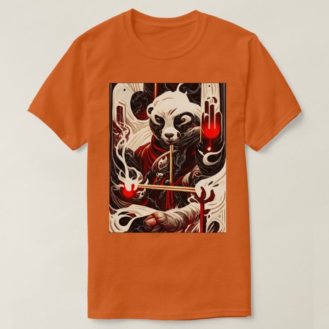 Kunfu-Meister T-Shirt (Design vorne)