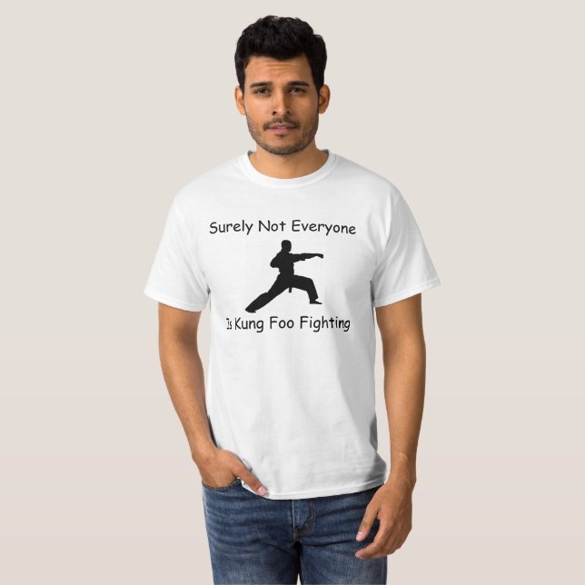 Kung Foo Fighting T-Shirt (Vorne ganz)