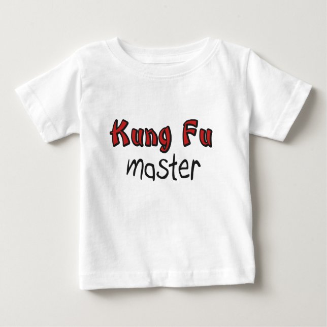 Kung Fu Baby-Shirt Baby T-shirt (Vorderseite)