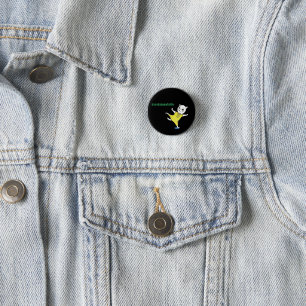 Kung Fu Cat botton Button