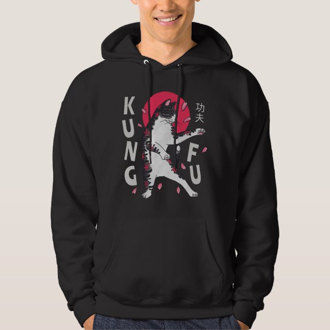 Kung Fu Cat Hoodie