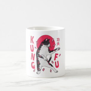Kung Fu Cat Kaffeetasse