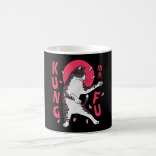 Kung Fu Cat Kaffeetasse