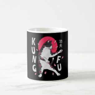 Kung Fu Cat Kaffeetasse