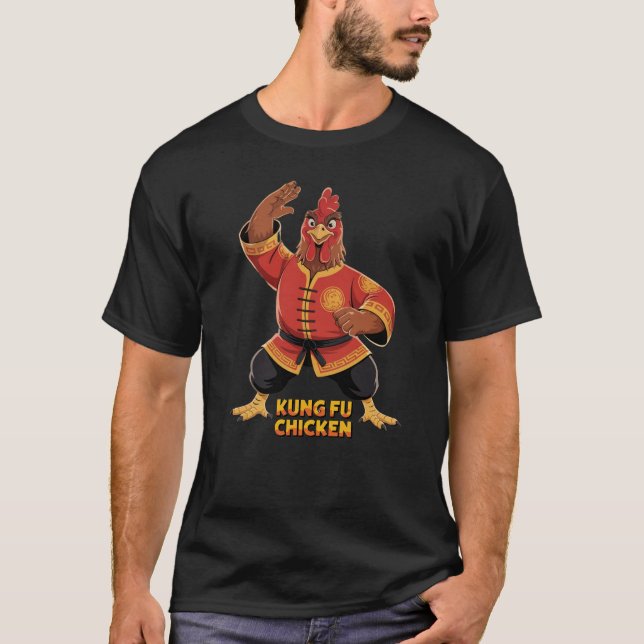 KUNG FU CHICKEN T-Shirt (Vorderseite)