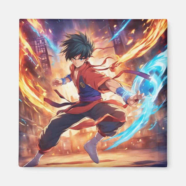 Kung Fu Fighter 3 Magnet (Vorne)