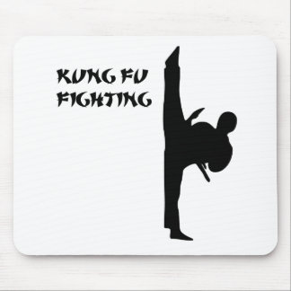 Kung Fu Fronten-Tritt Mousepad