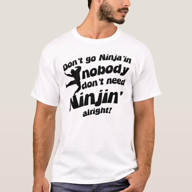 Kung Fu Hinterwäldler! T-Shirt (Vorderseite)