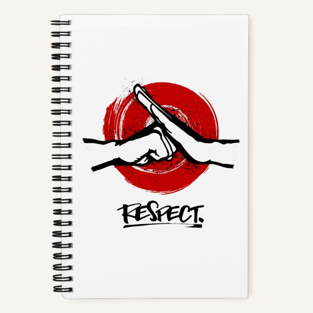 Kung Fu - Kampfkunst - Achtung Notizbuch (Vorderseite)