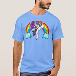 Kung Fu Karate Einhorn Kampfsport MMA T-Shirt