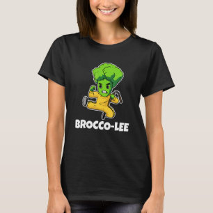 Kung Fu Karate Martial Arts Broccoli Leaf T-Shirt