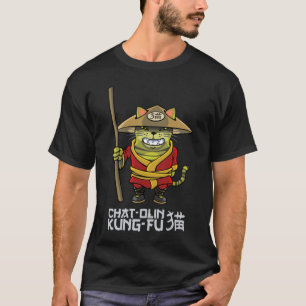 Kung-Fu-Katze T-Shirt