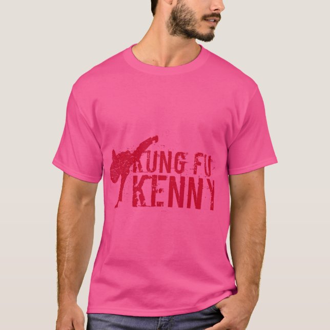 Kung Fu Kenny T-Shirt (Vorderseite)