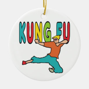 Kung Fu Keramik Ornament