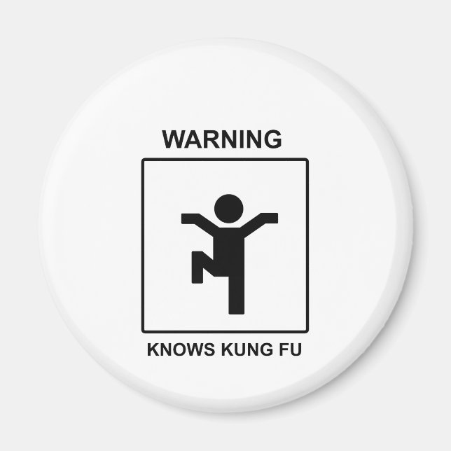 Kung Fu Magnet (Vorne)
