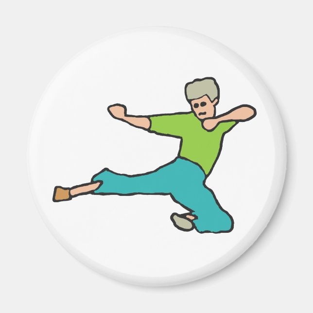 Kung Fu Magnet (Vorne)