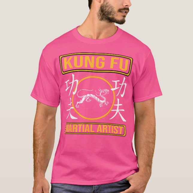 Kung-Fu Martial Artist Martial Artist for T-Shirt (Vorderseite)
