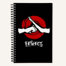 Kung Fu - Martial Arts - Respektieren Notebook