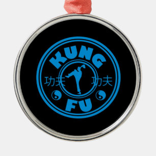 Kung Fu Ornament Aus Metall