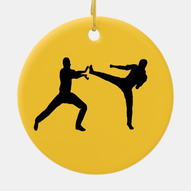 Kung Fu Ornament (Spin It) (Hinten)