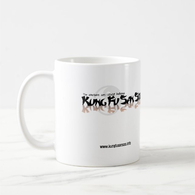 Kung Fu San Soo Kaffee-Tasse Kaffeetasse (Links)