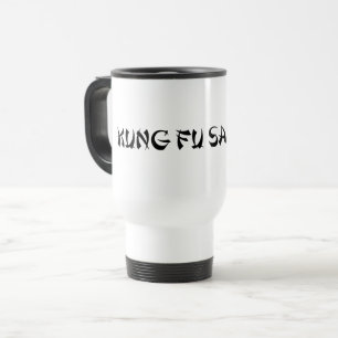 Kung Fu San Soo Typografie Reisebecher