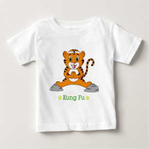 Kung Fu Tiger™ Bekleidung Baby T-shirt