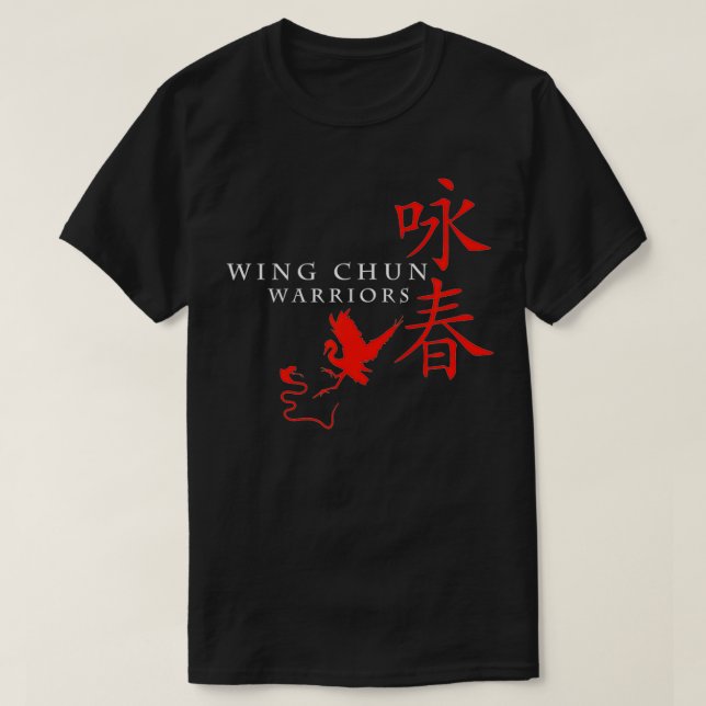 Kung Fu Wing Chun warriors  T-Shirt (Design vorne)