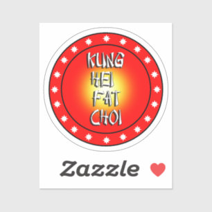 Kung Hei Fat Choi Aufkleber