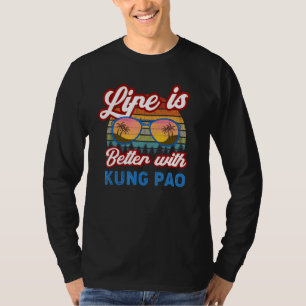 Kung Pao Mit Kung Pao Spruch T-Shirt