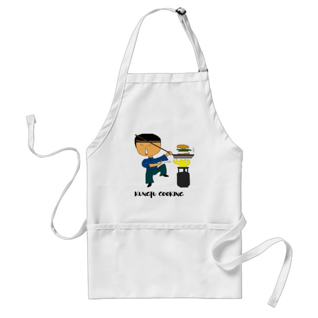 Kungfu Kochen Schürze (Vorne)