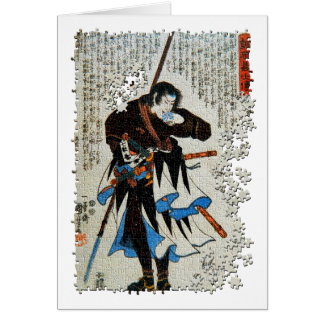 Kuniyoshi ronin Puzzlespiel Yato Yomoshichi