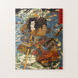 Kuniyoshi-Samurai-Puzzle Puzzle