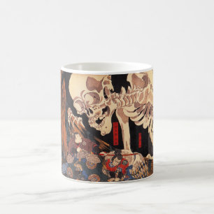 Kuniyoshi Skelett-Tasse Kaffeetasse
