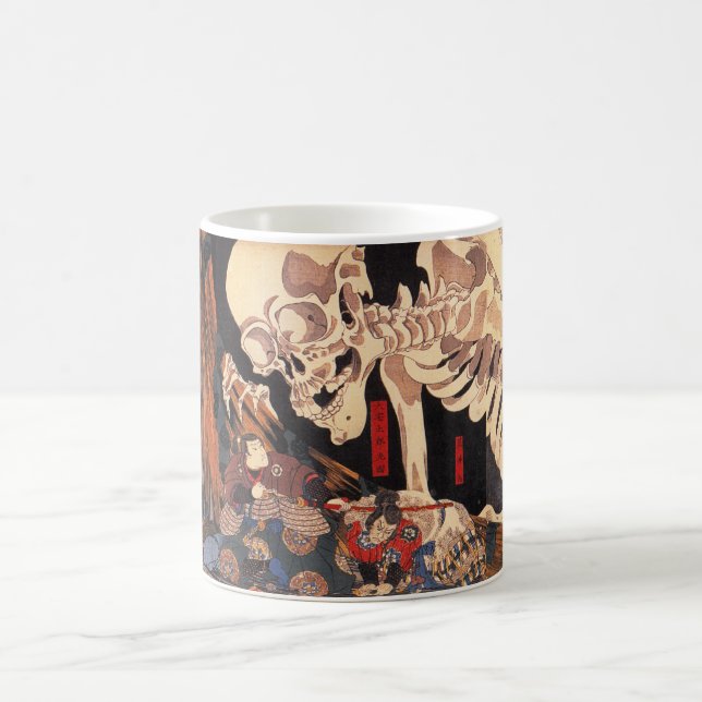 Kuniyoshi Skelett-Tasse Kaffeetasse (Mittel)