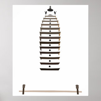 Kunming Tower Poster