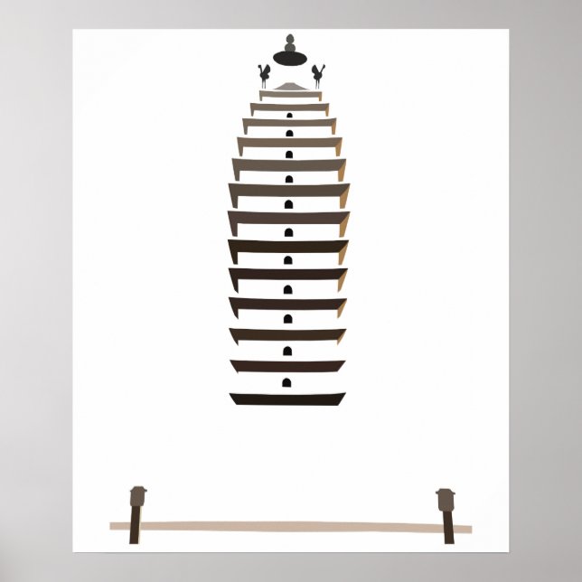 Kunming Tower Poster (Vorne)