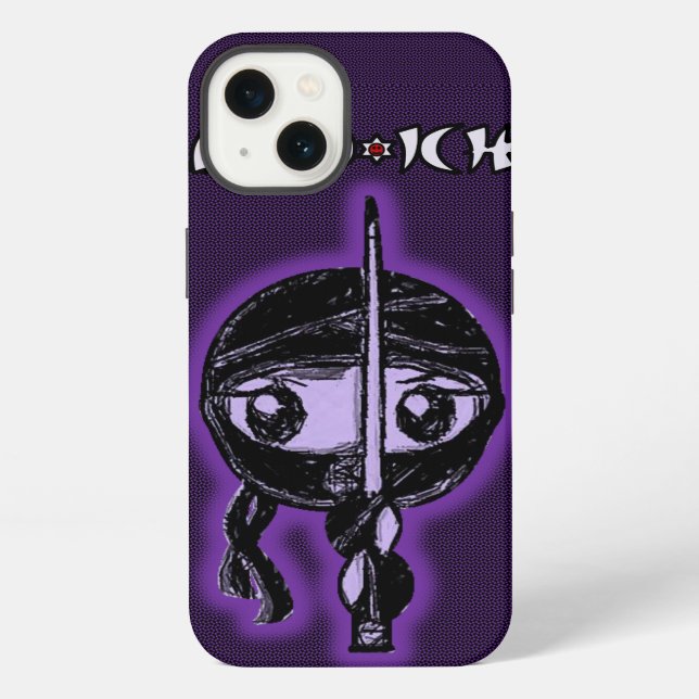 KUNOICHI iPhone Fall Hülle (Rückseite)