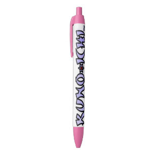 KUNOICHI* "rosa Ordnungs-Stift" (schwarze Tinte) Kugelschreiber