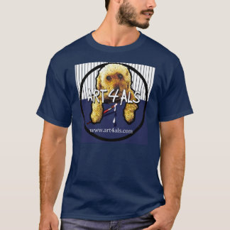 KUNST4 ALS-Marinepinstripe-T - Shirt