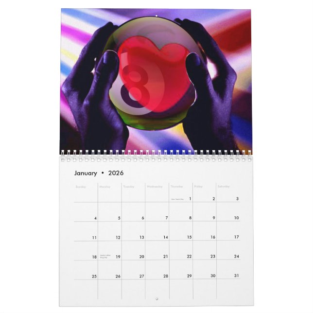 Kunst 2015 von Billard Kalender (Jan 2026)