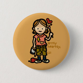 Kunst-Abzeichen Button