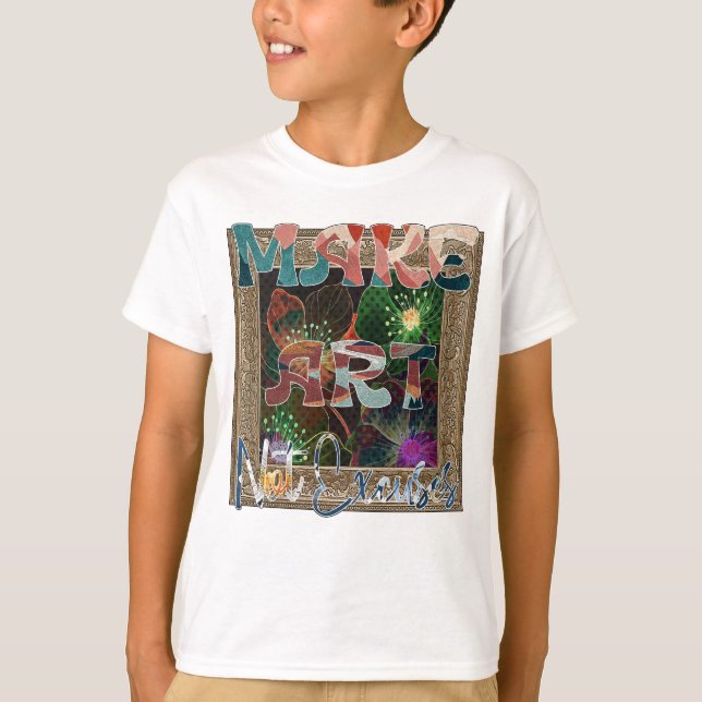 Kunst als Ausreden T-Shirt (Vorderseite)
