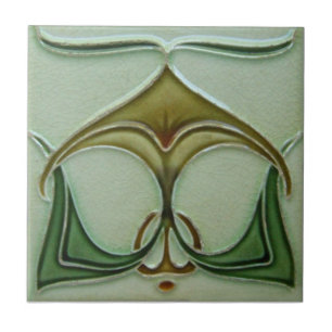 Kunst AN026 Nouveau Wiedergabe-Antiken-Fliese Fliese