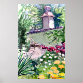 KUNST AUF DER LEINWAND VON H DAVIDSOHN SCHÖNE LAND POSTER